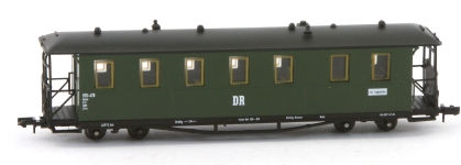 KARSEI Modellbahn 29017 - TTe - Traglastenwagen KB4tr mit Langträgerbeschriftung, DR, Ep. IV - Wagen Nr. 970-476